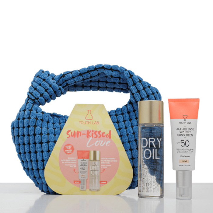Sun-Kissed Love Set – Age Defense Tinted SPF50 & Dry Oil